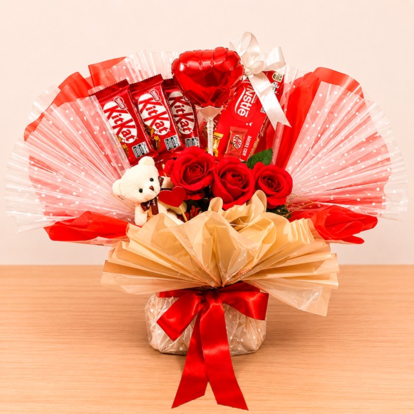 Amor Kit Kat com Bombons Nestle